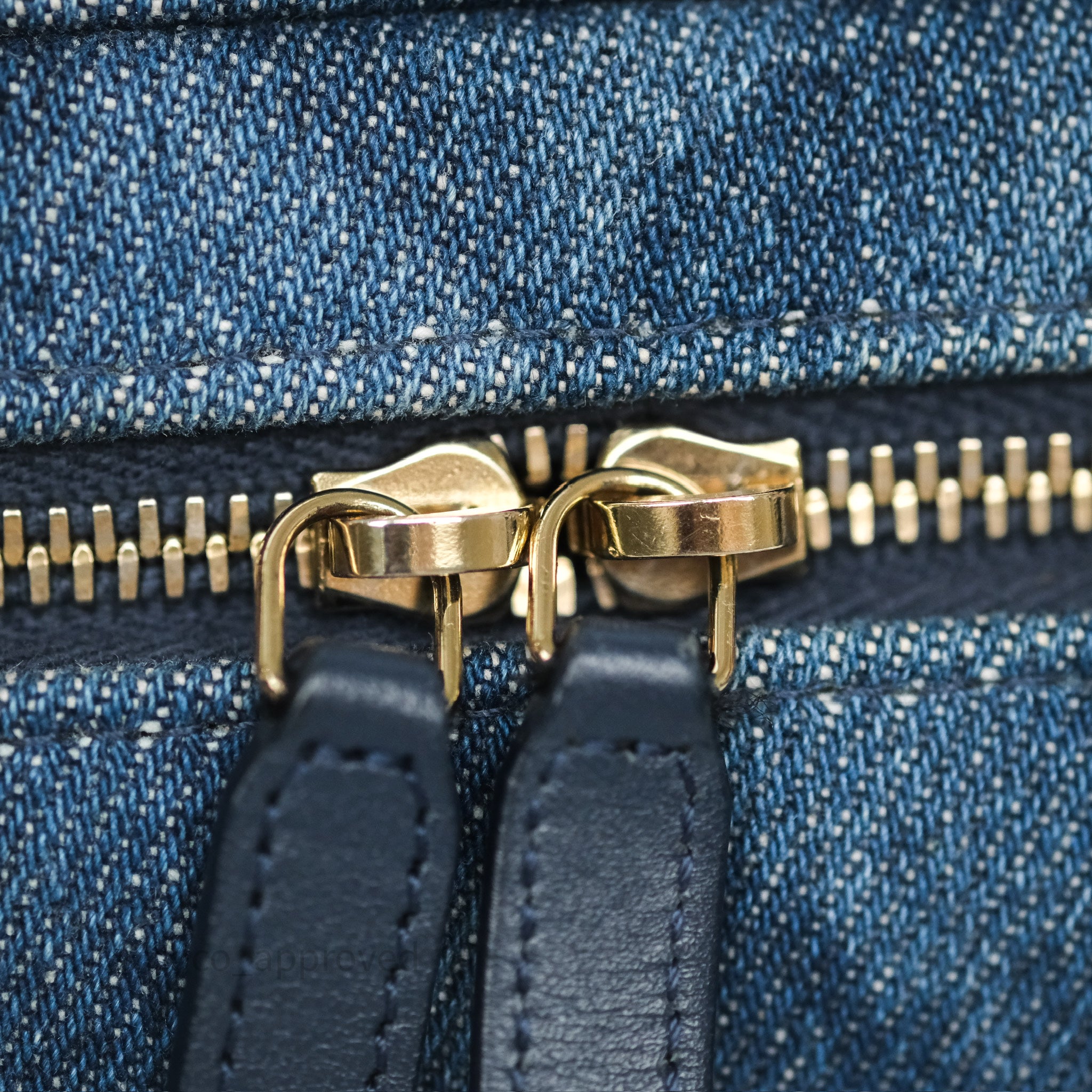 Chanel Quilted Denim Camera Bag with Gold Hardware - Perfect for Everyday Use & Special Occasions