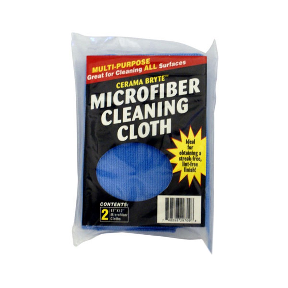RangeKleen Premium Microfiber Cleaning Cloths for Kitchen - 2 Pack Super Absorbent Dish Towels for Cooking, Wiping & Dusting - Ideal for Countertops, Dishes & Stainless Steel Appliances