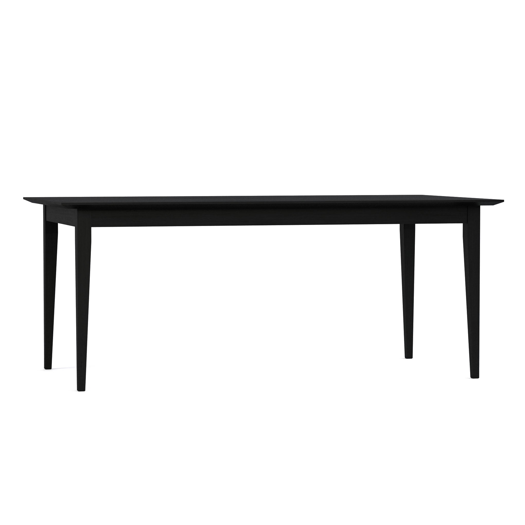 74 Inch Gable Road Dining Table - Modern Farmhouse Style Solid Wood Kitchen Table for Dining Room, Kitchen, and Entertaining Areas