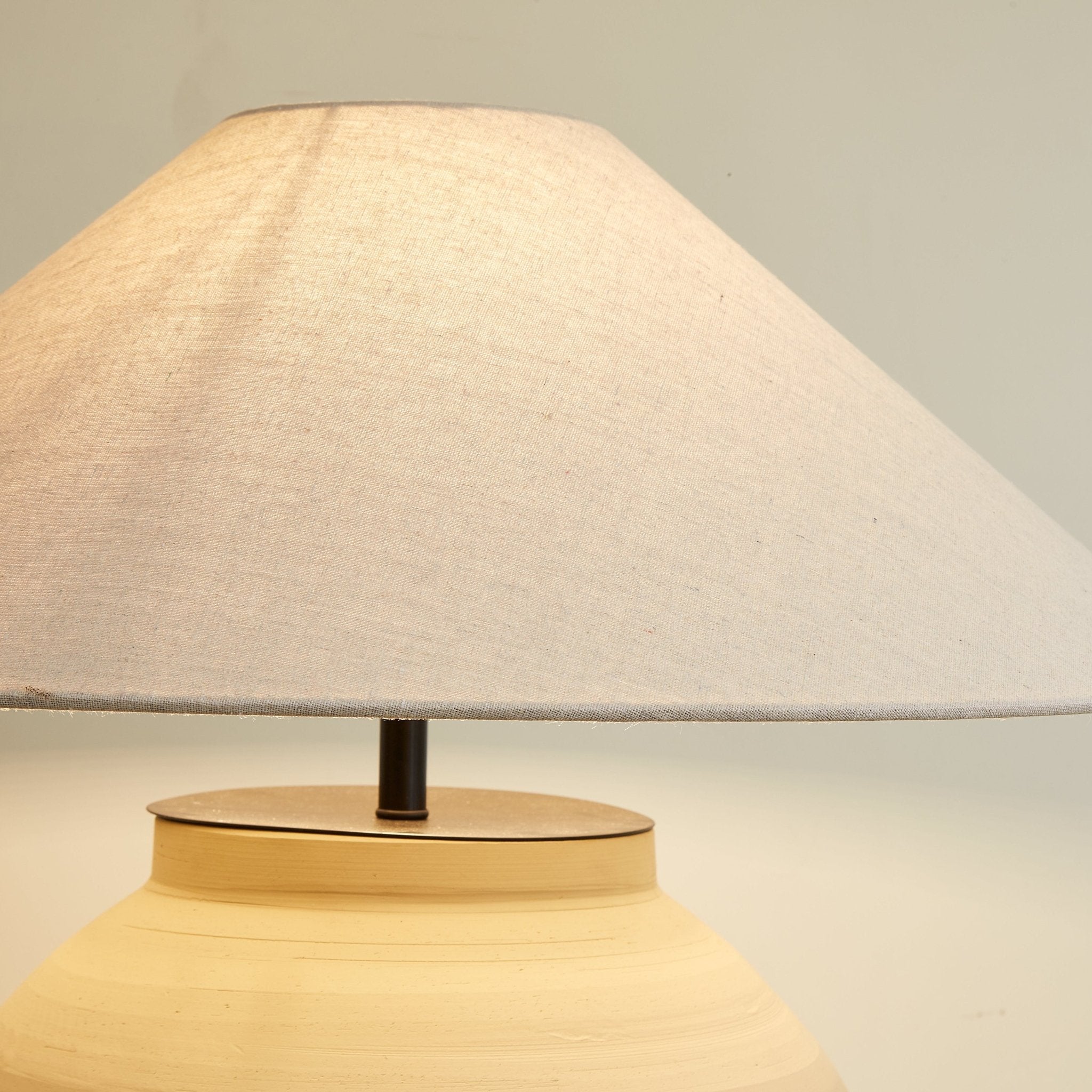 Tera Table Lamp - Modern LED Nightstand Light with Touch Control, Dimmable Warm White Light for Bedroom, Living Room, Office - Perfect for Reading, Relaxing & Decor