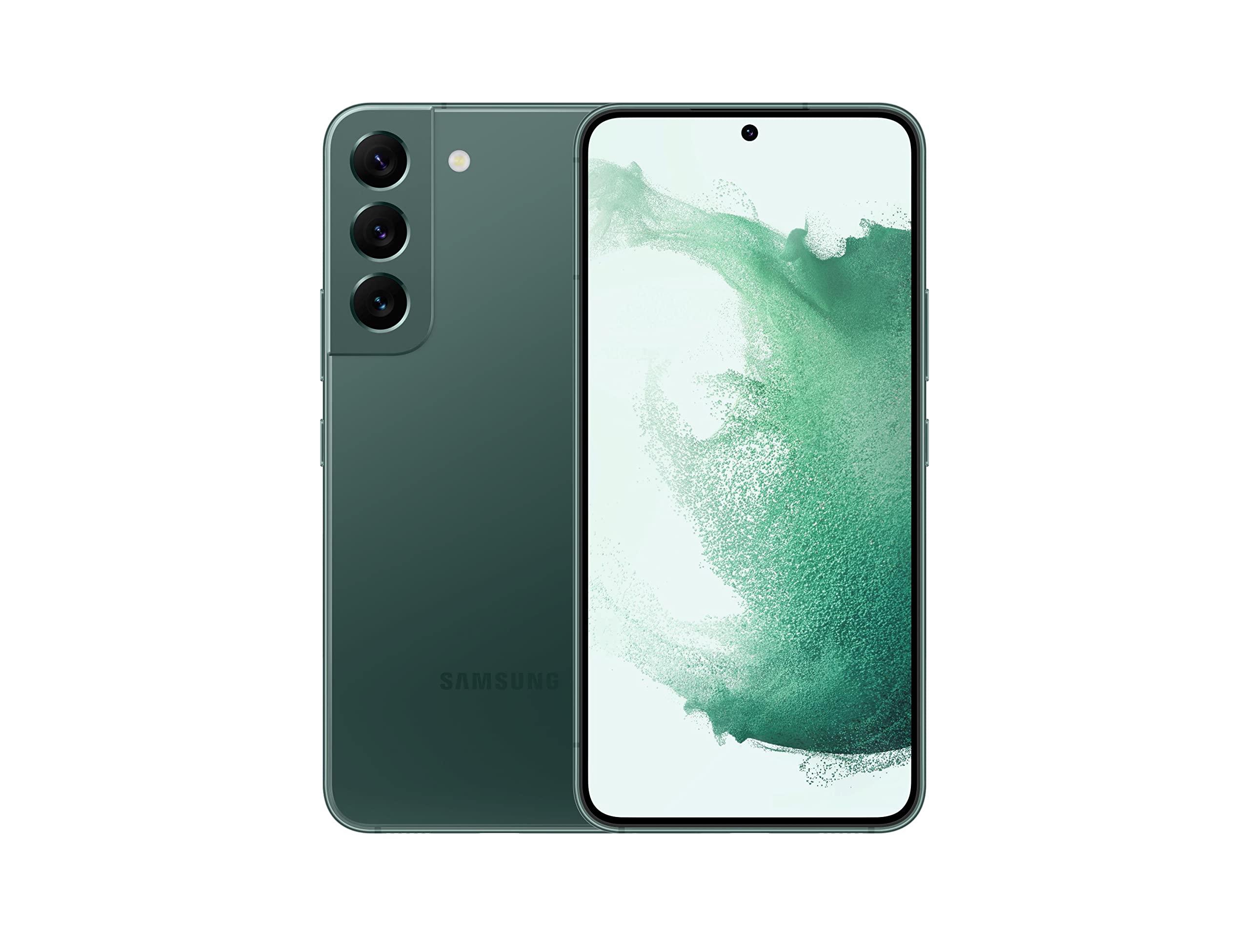 Samsung Galaxy S22 5G Unlocked Smartphone - 256GB Storage, Green Color - US Version (Renewed) for Verizon Network | Perfect for Business, Travel & High-Speed 5G Connectivity