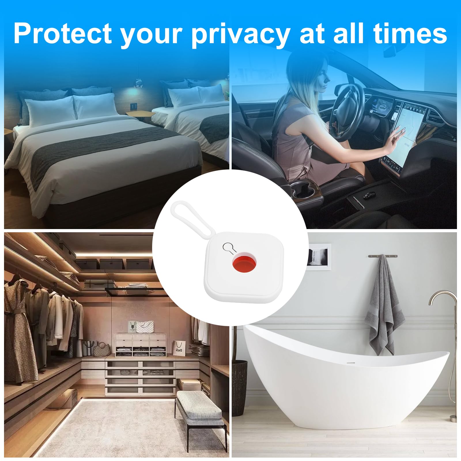 **Joyan Hidden Camera Detector - Portable Spy Camera Finder with Infrared Vision & Long Battery Life | Ideal for Offices, Hotels, Bathrooms & Travel Security**