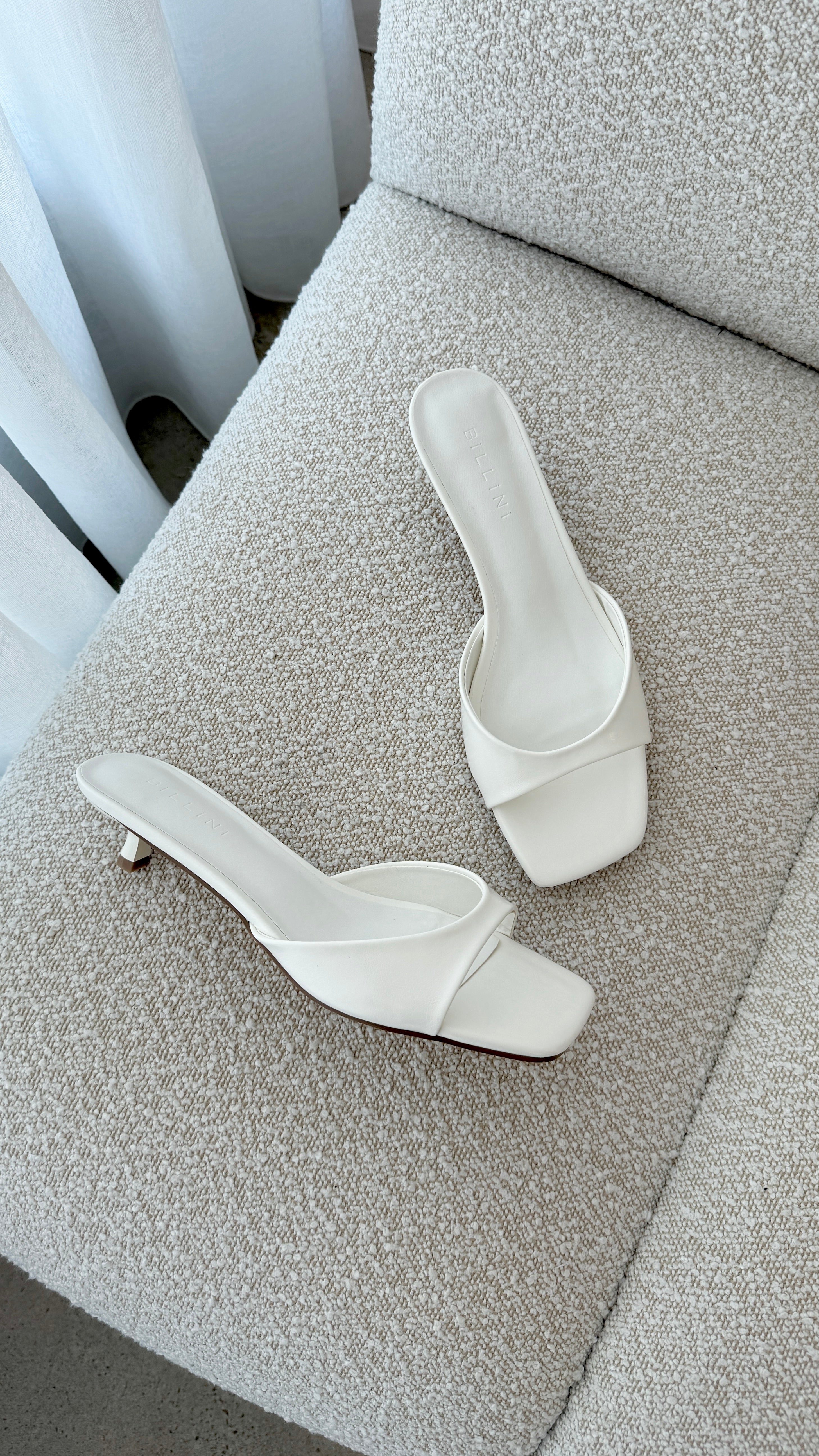 Blossom Heels - Elegant White Shiny Women's High Heels for Parties, Weddings & Special Occasions