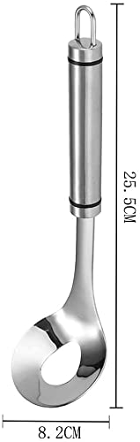 Stainless Steel Meatball Maker Spoon with Hole - 2 Pack Non-Stick Meat Ball Scooper for Cooking, Fish Balls & Rice Balls - Perfect Kitchen Tool for Home Chefs & Meal Prep (Silver) | Ideal for Italian Dishes, Asian Cuisine & Family Dinners