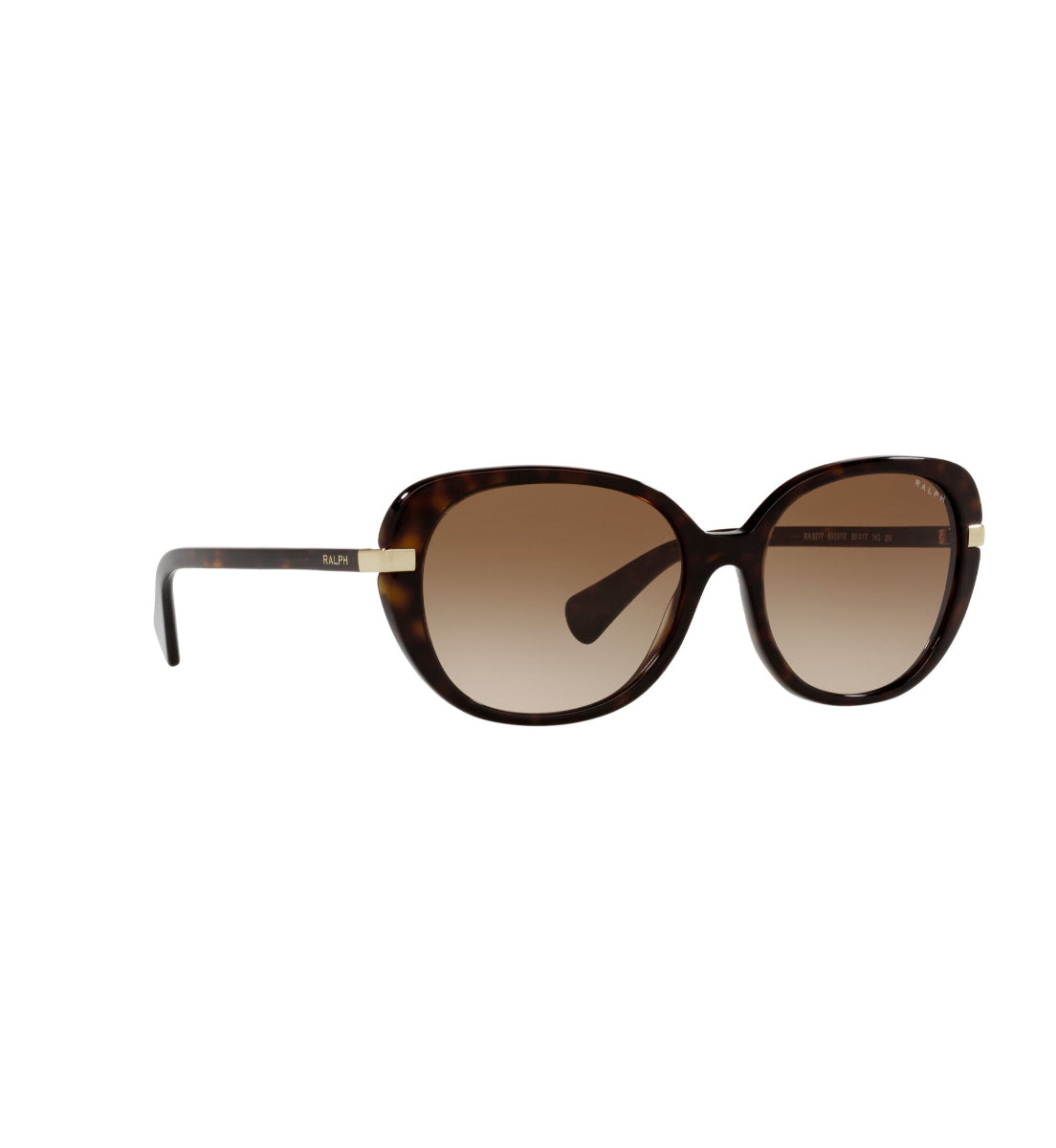 Ralph Lauren Ra5277 Shiny Dark Havana Polarized Sunglasses for Men & Women - UV Protection, Stylish Aviator Design for Driving, Beach & Outdoor Activities