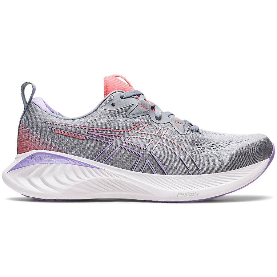 ASICS Women's Cumulus 25 Wide Running Shoes - Lightweight Cushioned Sneakers for Road Running, Jogging & Gym Workouts