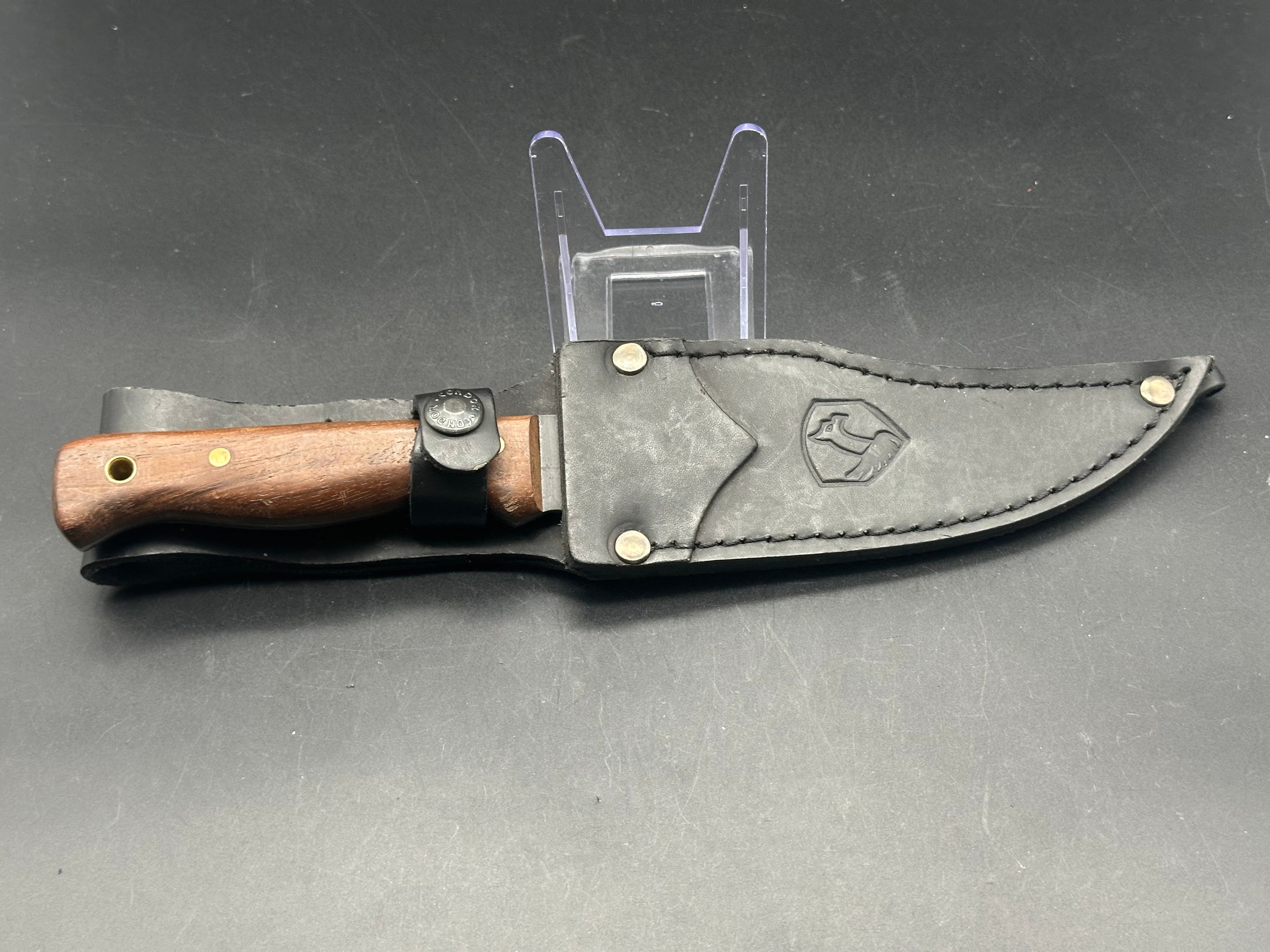 Condor Jungle Bowie II - High Carbon Steel Survival Knife with Sheath - Outdoor Camping, Hunting, and Bushcraft Essential