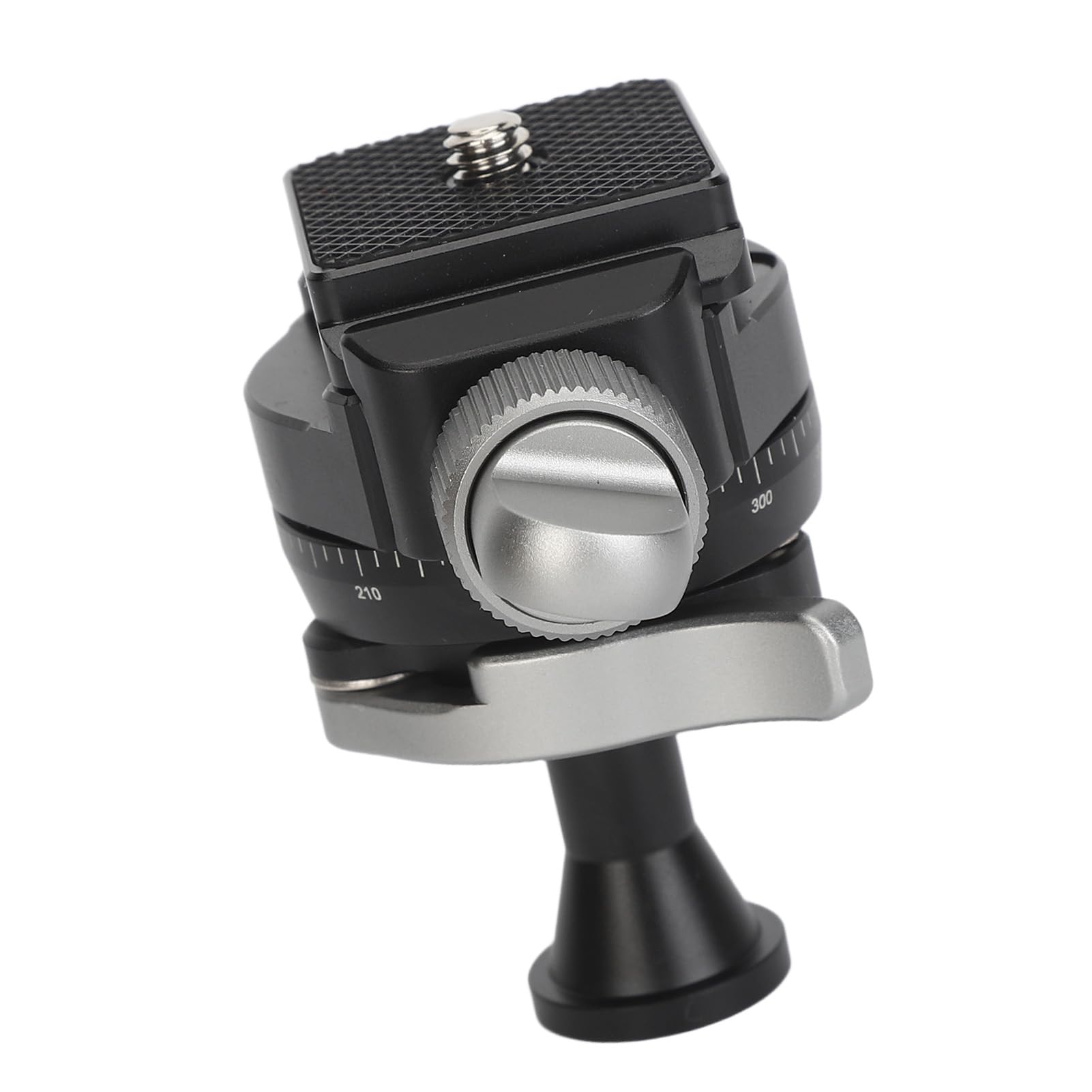 Denash Inverted Ball Head Tripod Mount - 360° Panoramic Rotation with Anti-Slip Pad & Bubble Level for DSLR/SLR Cameras - Perfect for Landscape, Architecture & Long Exposure Photography