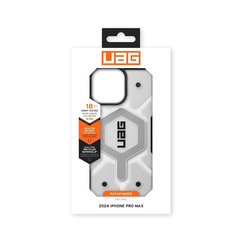 UAG Pathfinder Rugged Case for iPhone 16 Pro Max - Military Drop Tested, Scratch Resistant Protective Cover (Multiple Colors) - Perfect for Outdoor Adventures & Daily Protection