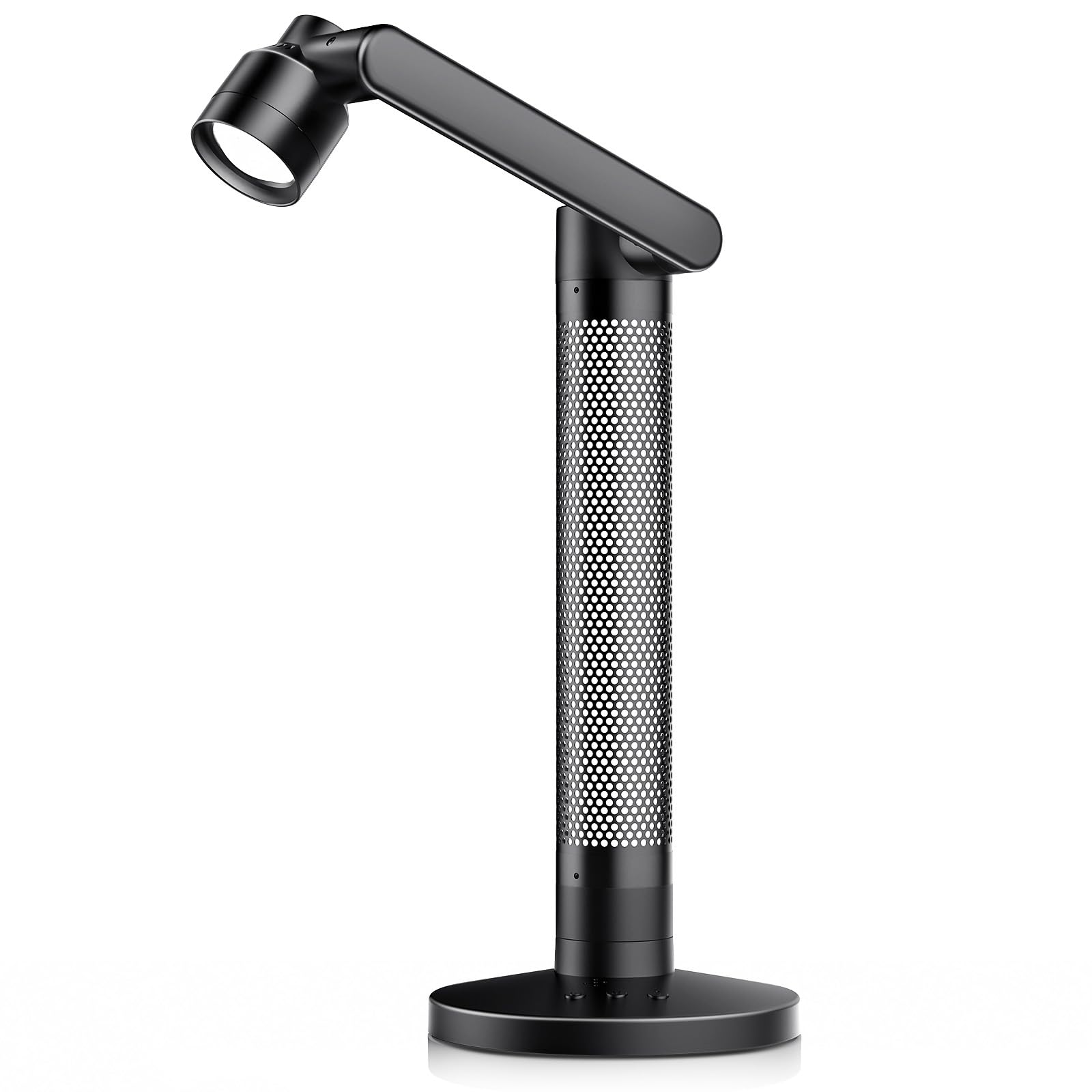 Lytmi 3-in-1 LED Desk Lamp with CRI95 Eye-Caring Technology, 360° Rotatable Swing Arms & Dimmable Lighting - Perfect for Office Work, Reading, Computer Monitor, and Bedside Atmosphere Lighting