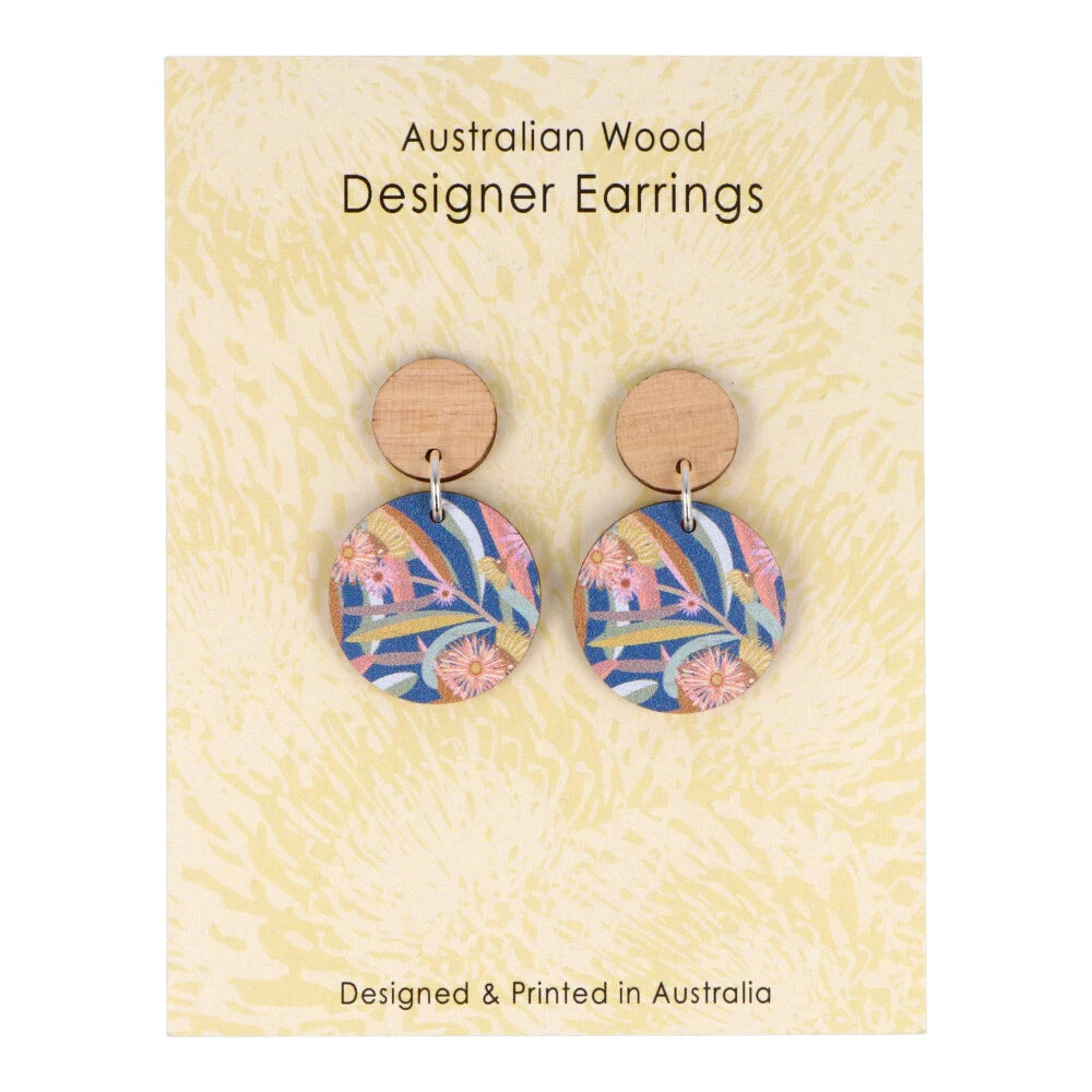 Aero Designer Earrings - Modern Australian Floral Dangle Earrings for Women | Perfect for Weddings, Parties & Everyday Wear