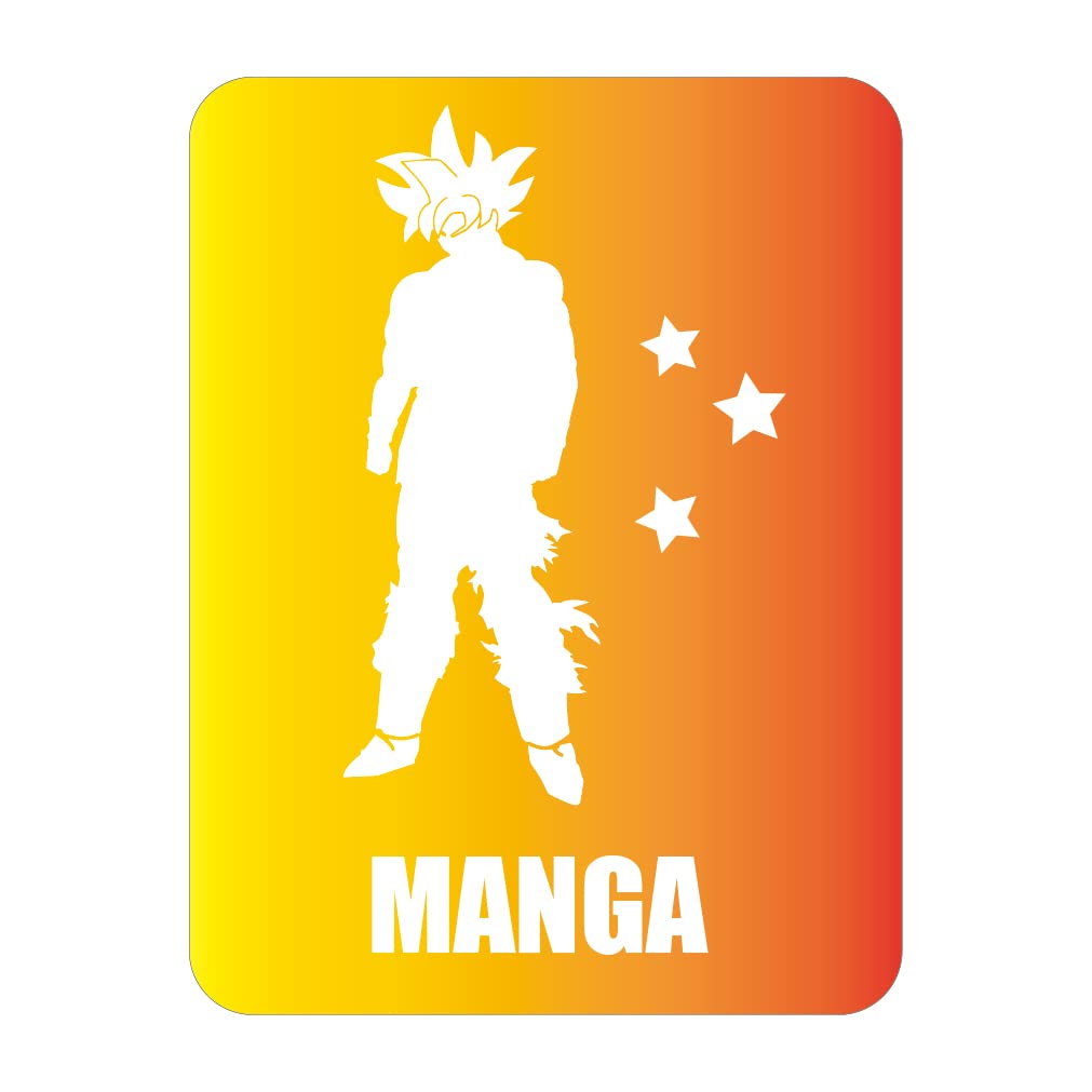 Manga Book Spine Labels - 450pcs Library Stickers for Shelving