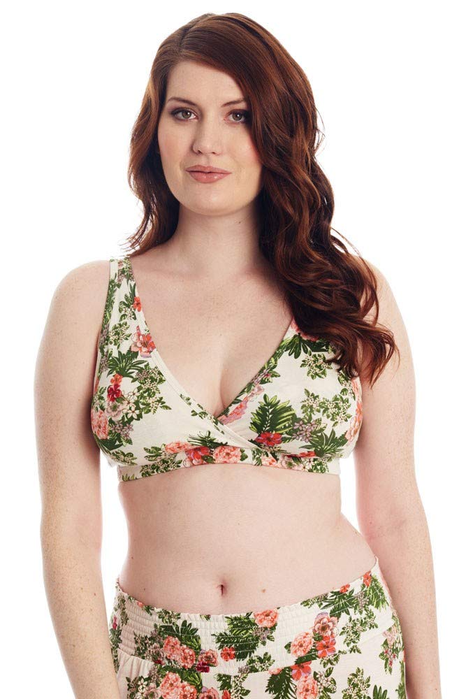 Women's Paisley Print 3-Pack Maternity Nursing Sleep Bras - Soft Comfort for Pregnancy & Breastfeeding | Perfect for Nighttime Wear & Lounge