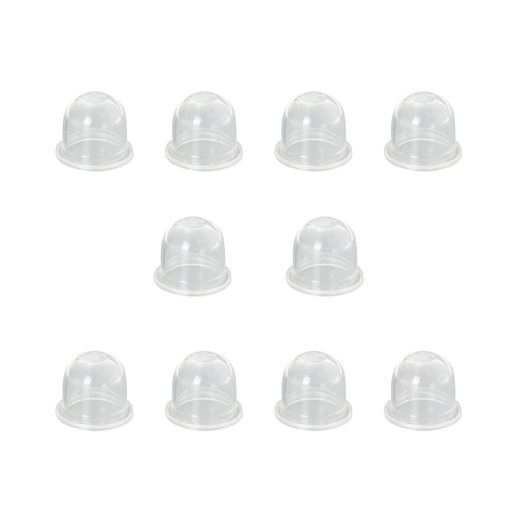 10-Piece Carburetor Primer Bulbs Kit - Compatible with Homelite, Echo, Ryobi, Poulan, Zama - Replacement for Stihl FS46, FS45, FS55, FS40, FS40C, FS50, FS90 String Trimmer - Perfect for Lawn Mower & Small Engine Repair