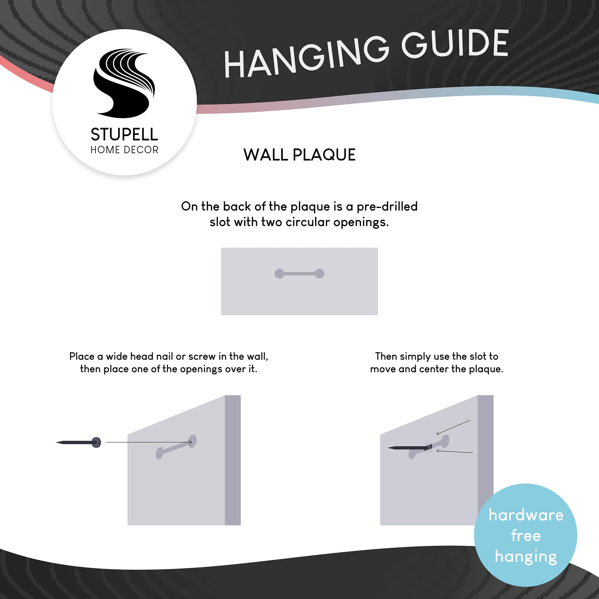Stupell Industries 'Wash Away Troubles' Blue Bubble Bathroom Sign - Text Wall Art by Daphne Polselli | Perfect for Bathroom Decor, Spa Gift & Relaxing Home Atmosphere