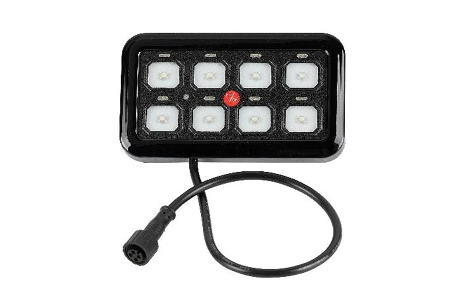Bulldog Winch 8 Gang Switch Panel System for Off-Road Vehicles - Heavy Duty Rocker Switch Control Panel for Trucks, Jeeps & ATVs - Perfect for Off-Roading, Camping & Emergency Power Control