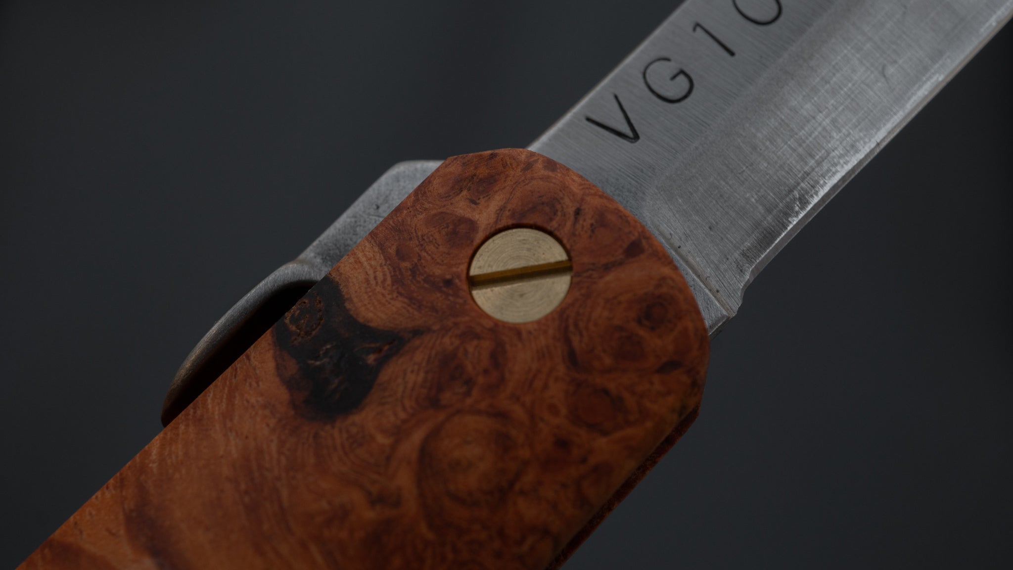 Premium Higonokami VG10 Folding Pocket Knife with Quince Wood Handle - Perfect for Camping, Hiking & Everyday Carry (EDC)