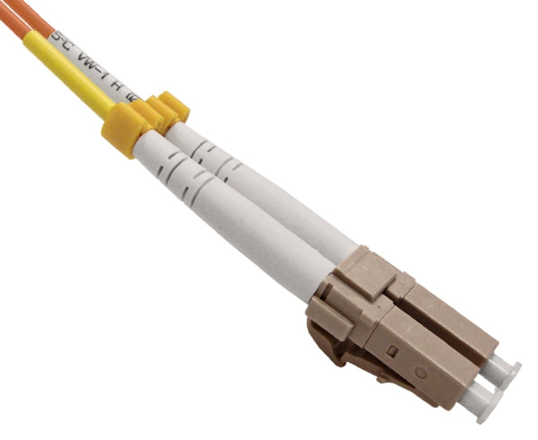 High-Speed Fiber Optic Patch Cable LC to SC, Multimode 62.5/125 OM1 Duplex Cable - Reliable Networking for Data Centers, Server Rooms & Office Connectivity