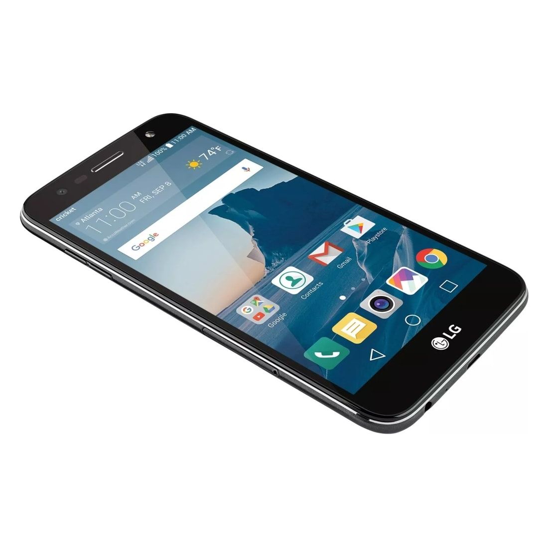 LG M327 Smartphone - LG x Charge | Cricket Wireless Compatible | Fast Charging & Long Battery Life for Work, Travel & Entertainment
