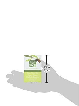 Kiss My Face Pure Olive Oil Bar Soap - 8 oz | Moisturizing Natural Soap for Sensitive Skin & Daily Cleansing | Perfect for Bath, Shower & Travel
