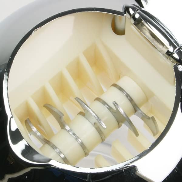 Premium Chrome Plated Ice Crusher for Cocktails & Drinks - Manual Ice Cube Crusher for Home Bars, Parties & Outdoor Events