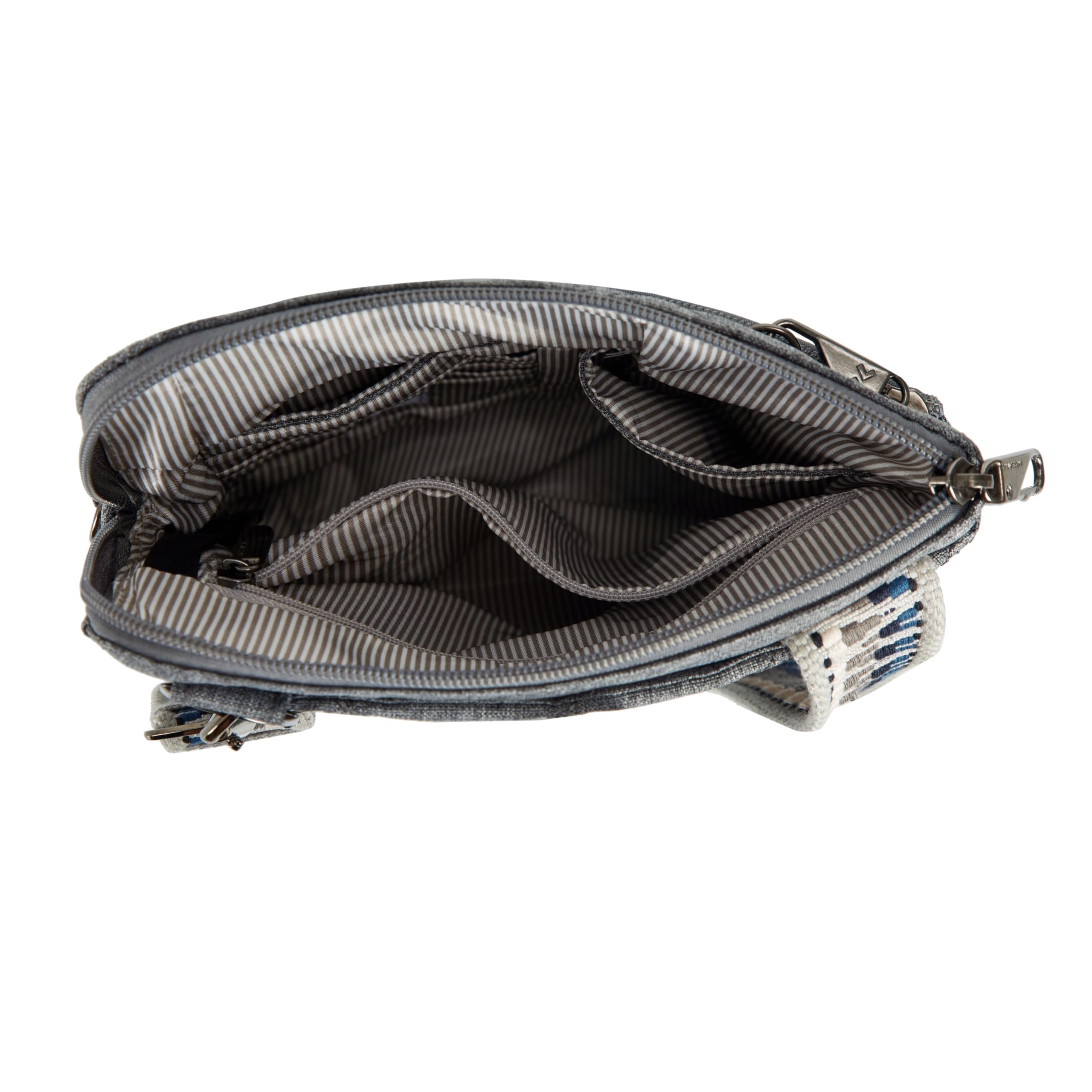 Travelon Anti-Theft Boho Slim Crossbody Bag for Women - Stylish & Secure Purse for Travel, Commuting & Everyday Use