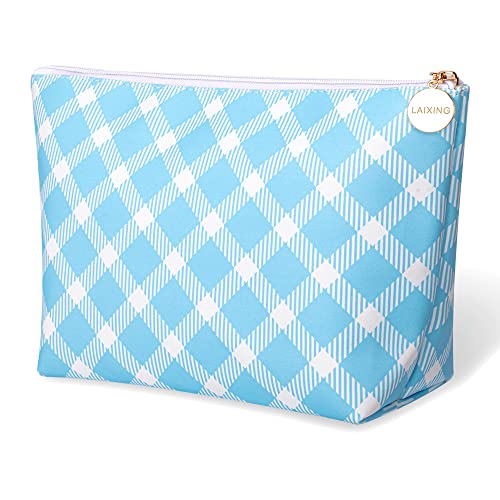 Large Waterproof Makeup Bag for Women - Travel Cosmetic Organizer Pouch, Portable Toiletry Bag for Girls | Perfect for Travel, Gym, and Daily Use