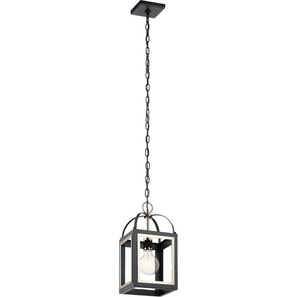 Vintage Industrial Black Pendant Light - 16.25