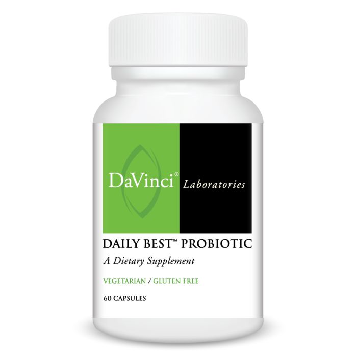 Davinci Labs Daily Best Probiotic Supplement - 50 Billion CFU for Gut Health & Immune Support - Ideal for Digestive Wellness & Daily Immune Boost