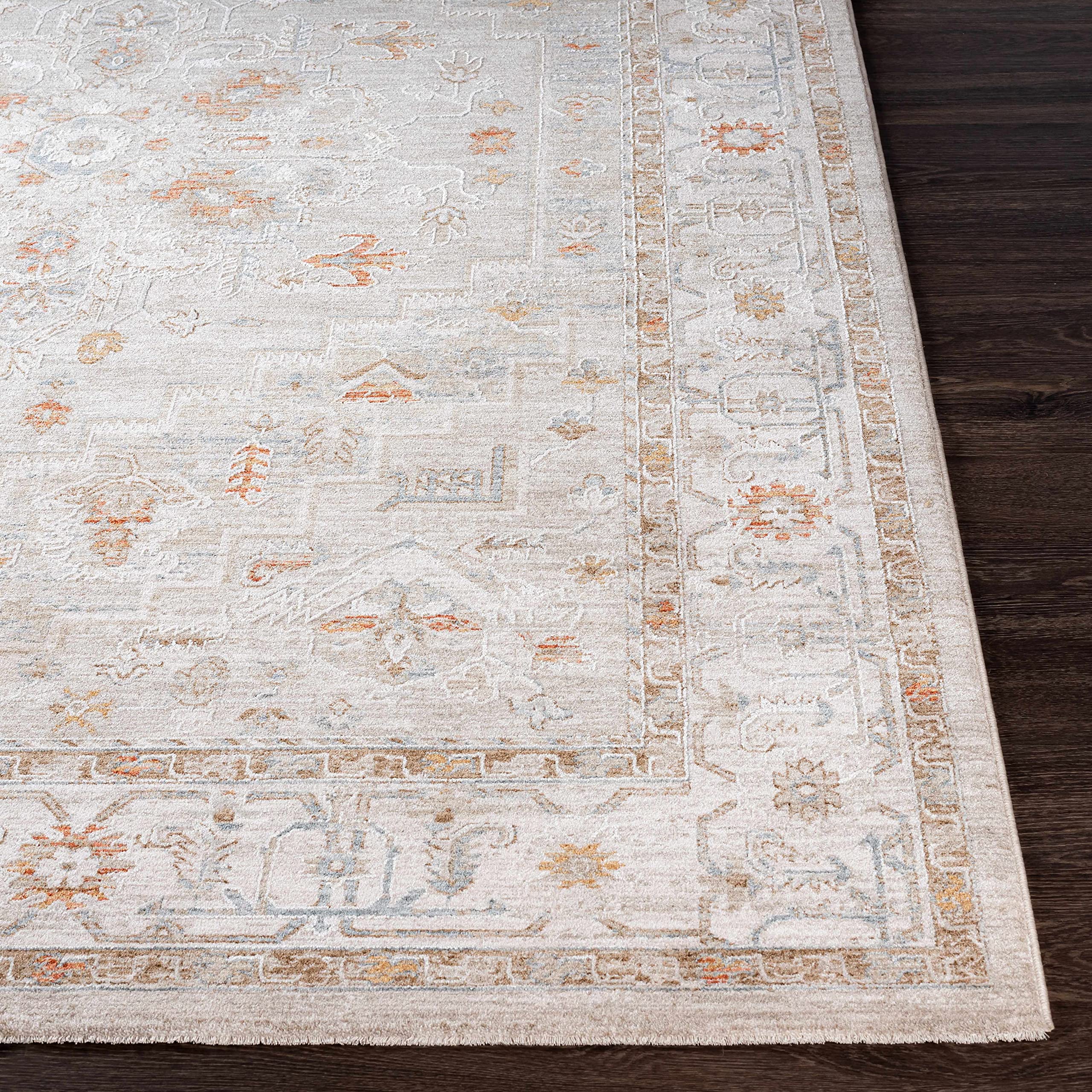 Hauteloom Richelieu Traditional Round Area Rug 7'10