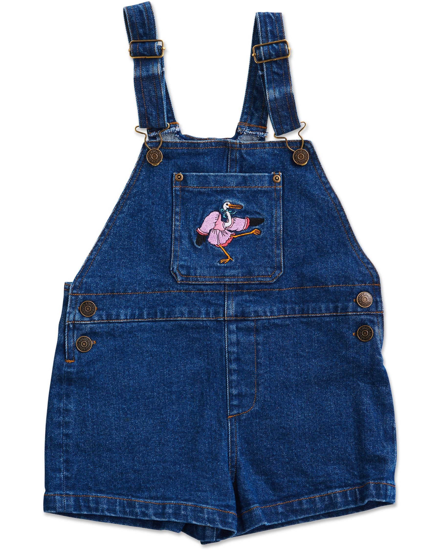 Kip&Co x May Gibbs Pocket Pals Denim Overalls for Kids - Cute Australian Baby & Toddler Jumpsuits for Playtime & Nursery Adventures