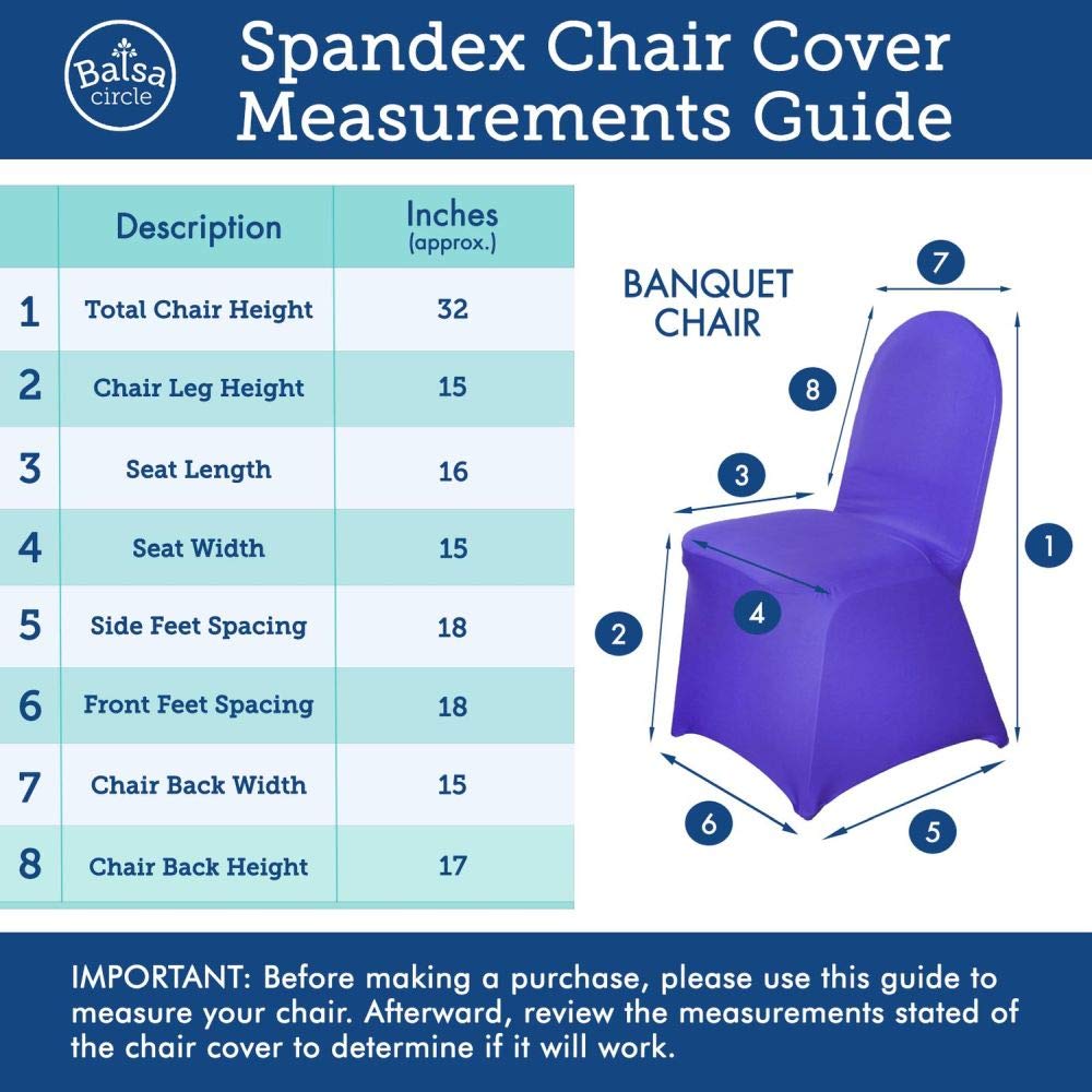 10 Pack White Spandex Stretchable Banquet Chair Covers - Elastic Slipcovers for Wedding, Party, Reception Decor - Perfect for Indoor & Outdoor Events, Bridal Showers, and Formal Gatherings