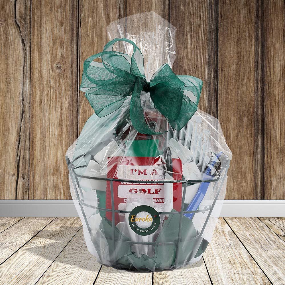 Premium Golf Gift Basket for Men & Women - Personalized Golf Accessories Set with Balls, Tees & More | Perfect Golf Tournament Prize, Birthday Gift for Golf Lovers & Corporate Gift Idea