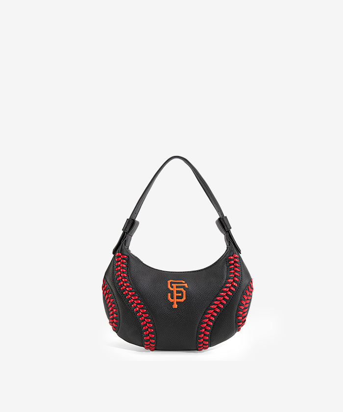MLB San Francisco Giants Hobo Bag - Official Licensed Shoulder Bag for Women & Men - Perfect for Baseball Games, Travel & Everyday Use