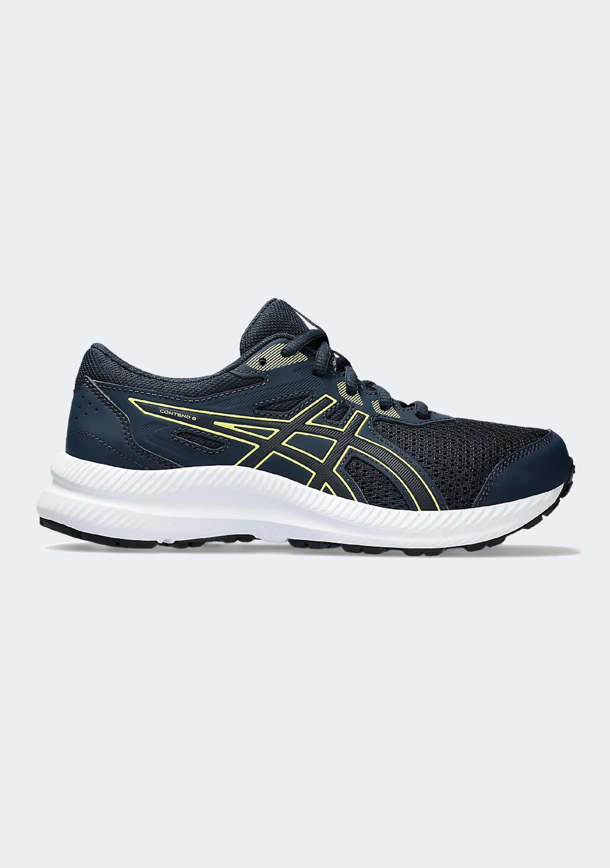 ASICS Kids' Contend 8 GS Running Shoes - Lightweight & Breathable Sneakers for Boys & Girls - Perfect for School, Sports & Daily Activities