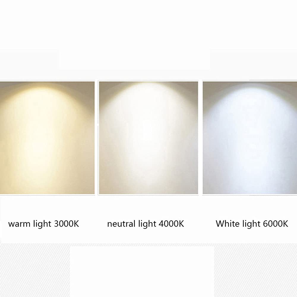 Dimmable LED Ceiling Lamp - 7W Cylinder Pendant Light with 3 Color Temperatures, Aluminum Hanging Tube Chandelier for Living Room, Bedroom & Dining Room Lighting