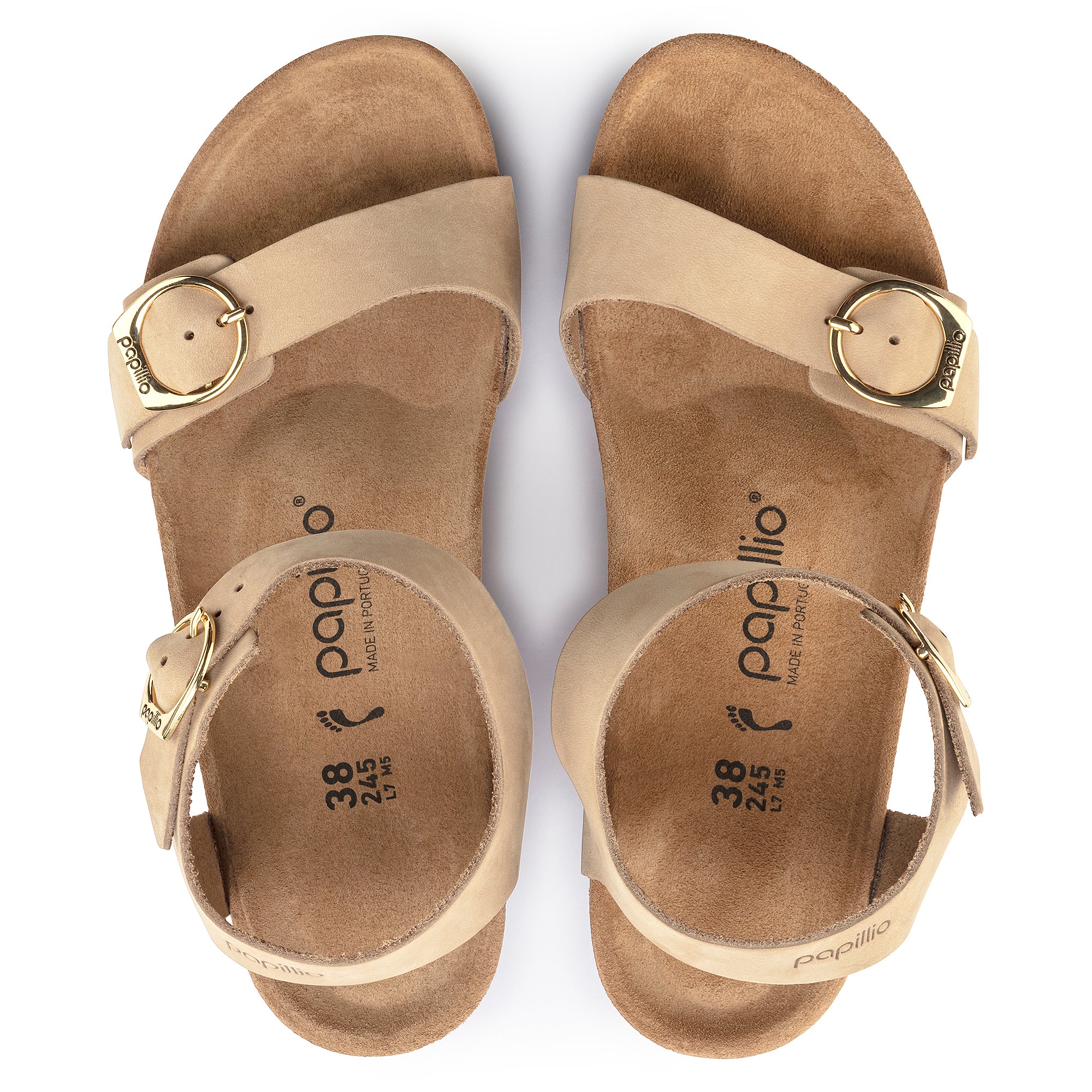 Birkenstock Soley Ring Buckle Nubuck Leather Wedge Sandals for Women - Comfortable Arch Support Summer Shoes | Perfect for Beach, Vacation & Casual Outfits