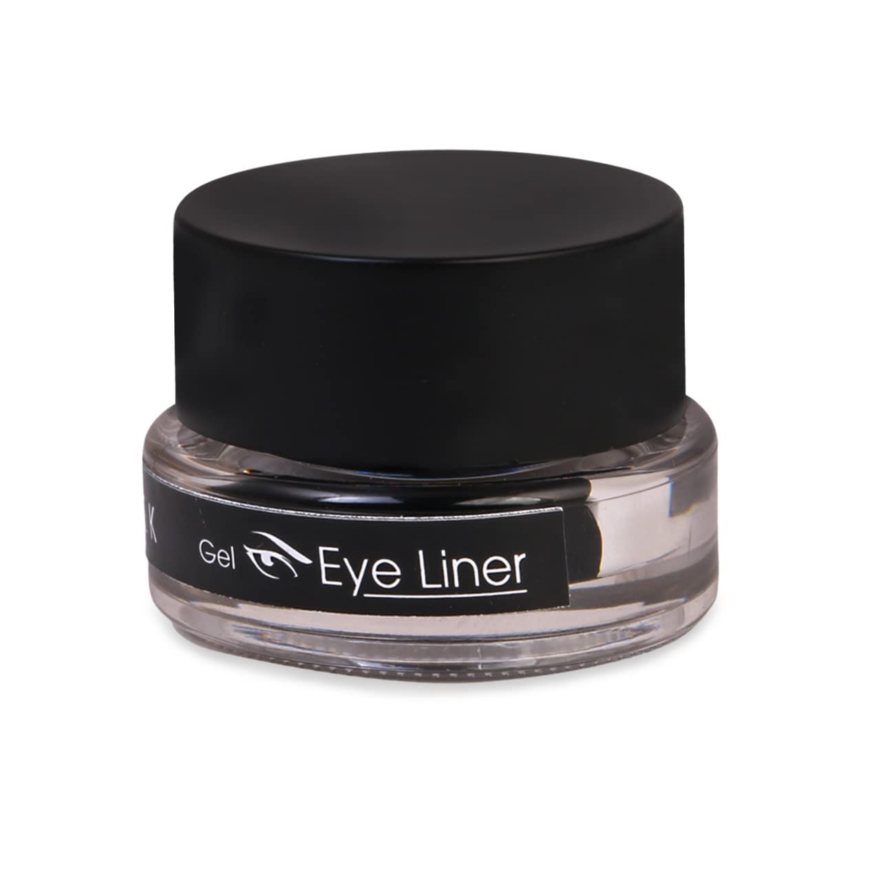 Waterproof Black Gel Eyeliner - Smudge-Proof, Long-Lasting Eye Makeup for Eyebrows & Eyeliner (3g) | Perfect for Swimming, Gym & All-Day Wear