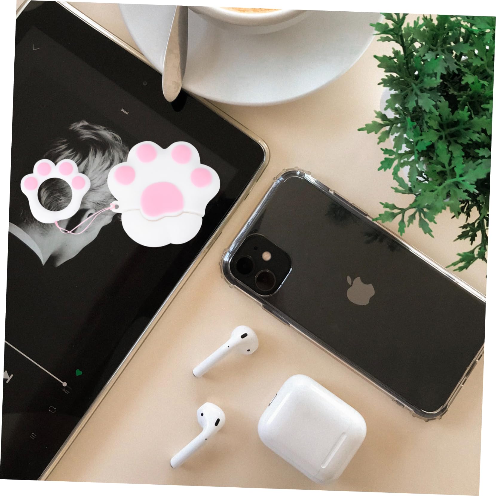 Jojofuny 3-Piece Earphone Cover Organizer Case - Protective Storage for AirPods Pro/Headphones & Charging Box - Perfect for Travel, Gym & Daily Use