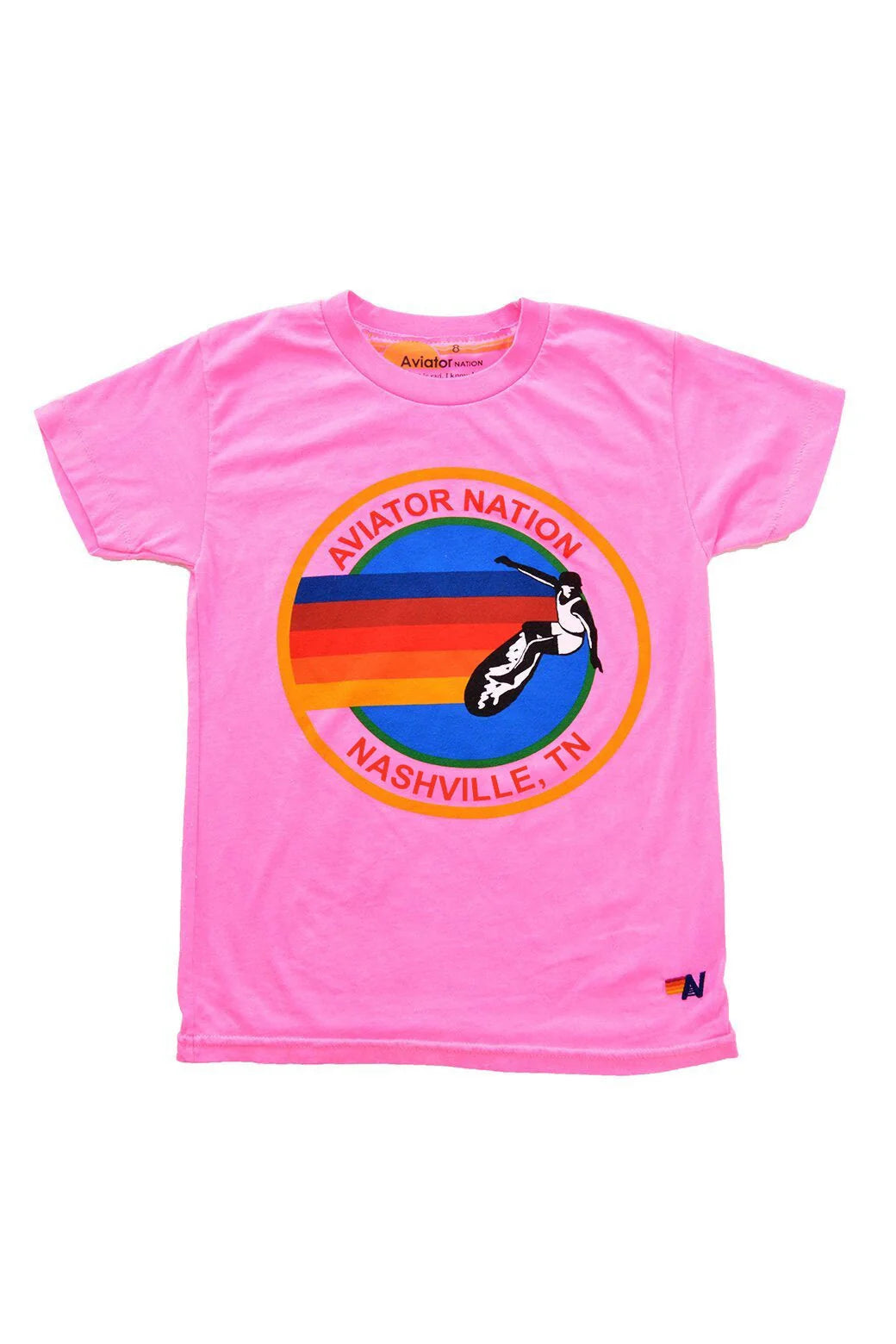 Aviator Nation Vintage Style T-Shirt for Men & Women - Soft Cotton Comfort Fit Tee - Perfect for Casual Wear, Street Style & Everyday Outfits