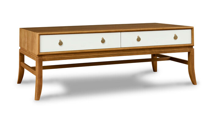 Martine Cocktail Table - Modern Round Coffee Table for Living Room, Bar & Lounge - Stylish Center Table with Glass Top & Metal Base - Perfect for Home Decor, Parties & Entertaining Guests