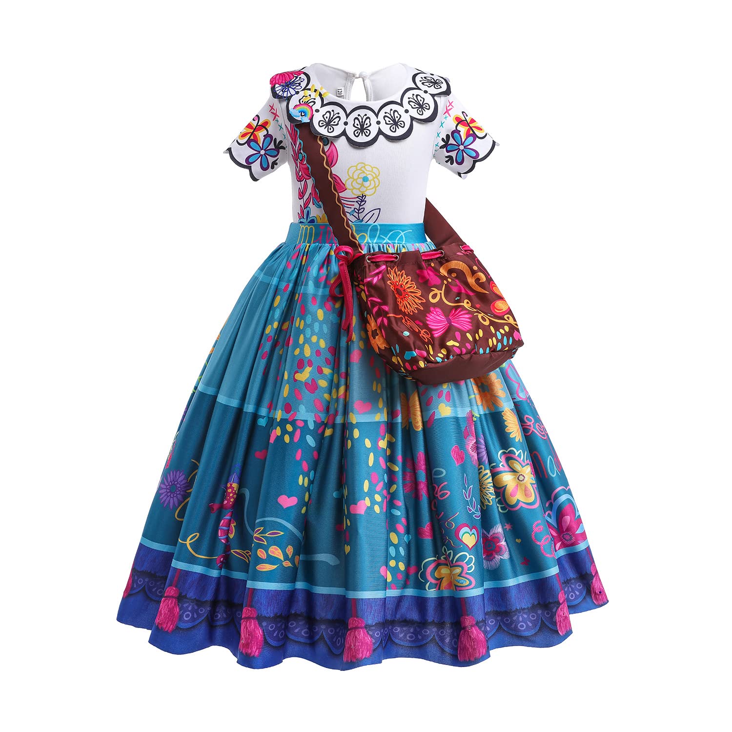 **Princess Fairy Costume for Girls - Elegant Toddler Birthday Party Dress, Pageant Ball Gown for Special Occasions | Perfect for Halloween, Dress-Up Play & Photo Shoots**
