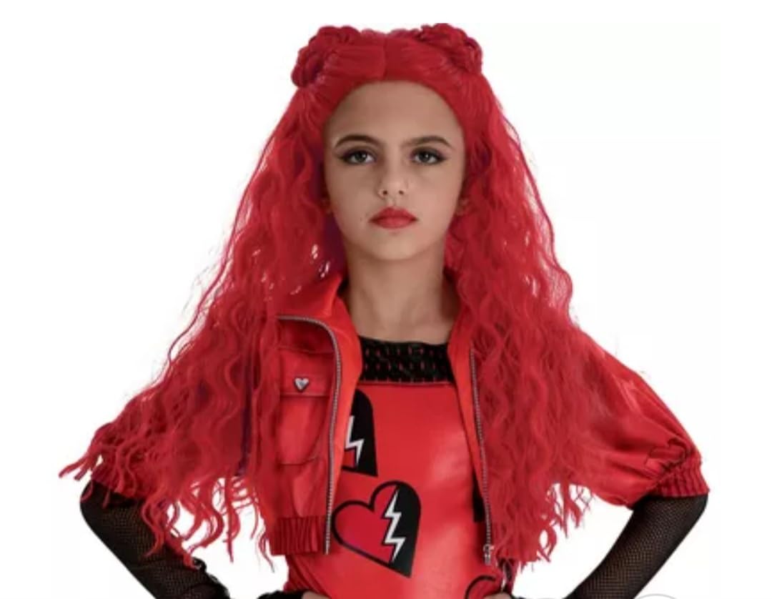 Stylish Red Wig for Women - Natural Looking Synthetic Hairpiece for Cosplay, Halloween & Costume Parties | Perfect for Themed Events & Daily Fashion