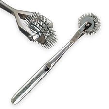 Wartenberg Neuro Pinwheel - 3 Head Stainless Steel Pinwheel for Sensory Testing & Medical Diagnosis | Ideal for Neurological Exams, Dermatology, and Acupuncture Therapy