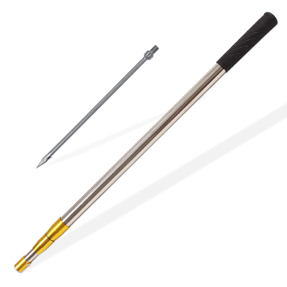 Telescopic Fish Gaff with 1-5 Teeth - Stainless Steel Fishing Spear for Saltwater, Ice Fishing & Hunting | Perfect for Catching Fish, Frog, and Mole | Portable & Durable for Outdoor Adventures