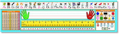 Primary Modern Manuscript Counting 1-120 Desk Plates - Pack of 36 for Classroom Organization & Math Learning Activities | Perfect for Elementary School Teachers & Homeschool Supplies