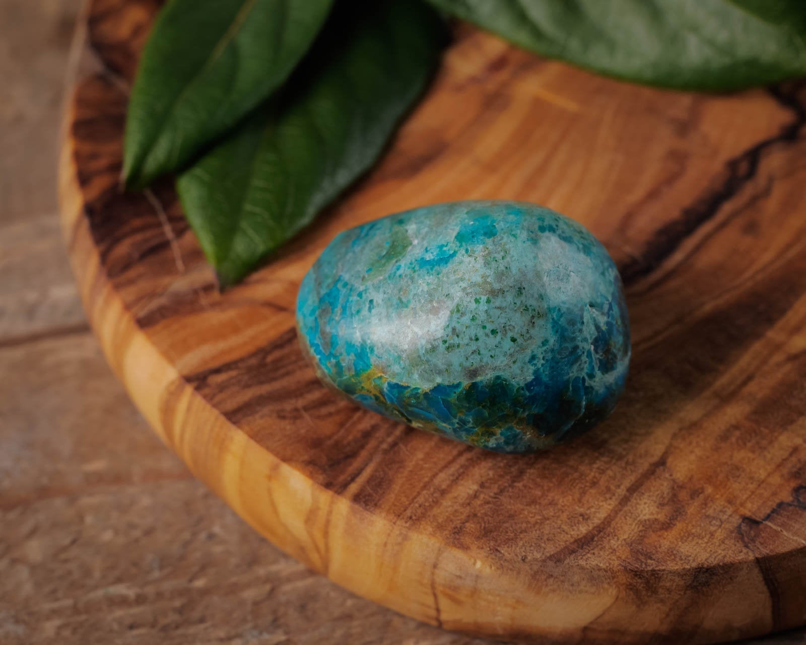 CHRYSOCOLLA Tumbled Stones - Natural Healing Crystals for Meditation, Stress Relief & Positive Energy | Perfect for Reiki, Home Decor & Spiritual Wellness