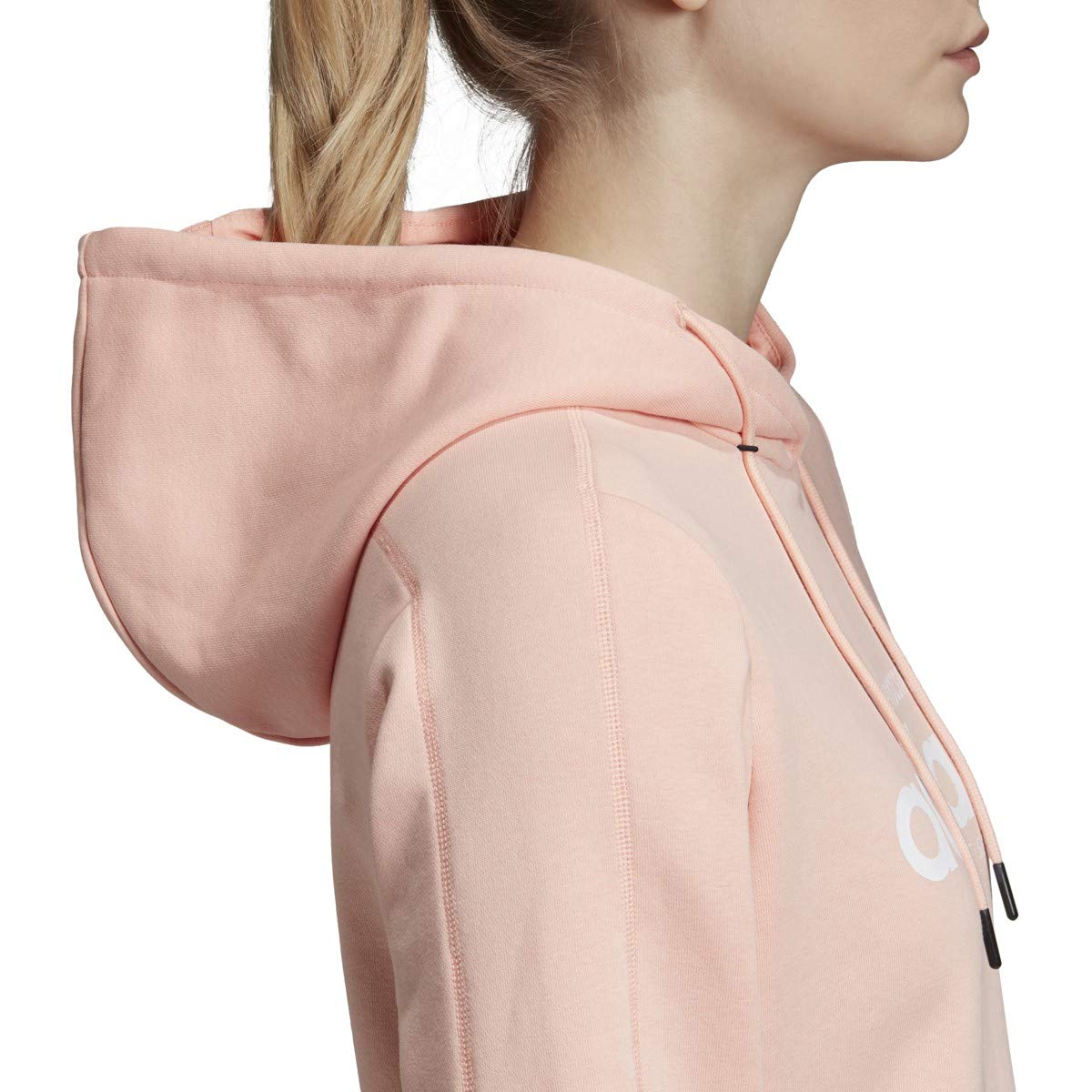 Adidas Women's Brilliant Basics Hoodie Sweatshirt - Soft Fleece Pullover with Kangaroo Pocket | Perfect for Gym, Running, Yoga & Casual Wear