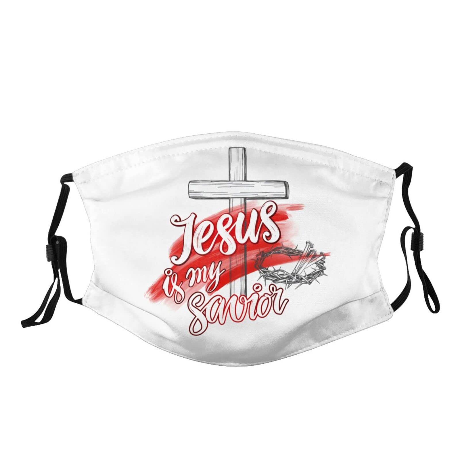 Reusable Easter Face Mask with 2 Filters - Adjustable Washable Balaclava for Women, Men & Teens - Perfect for Easter Celebrations, Spring Festivals & Outdoor Activities