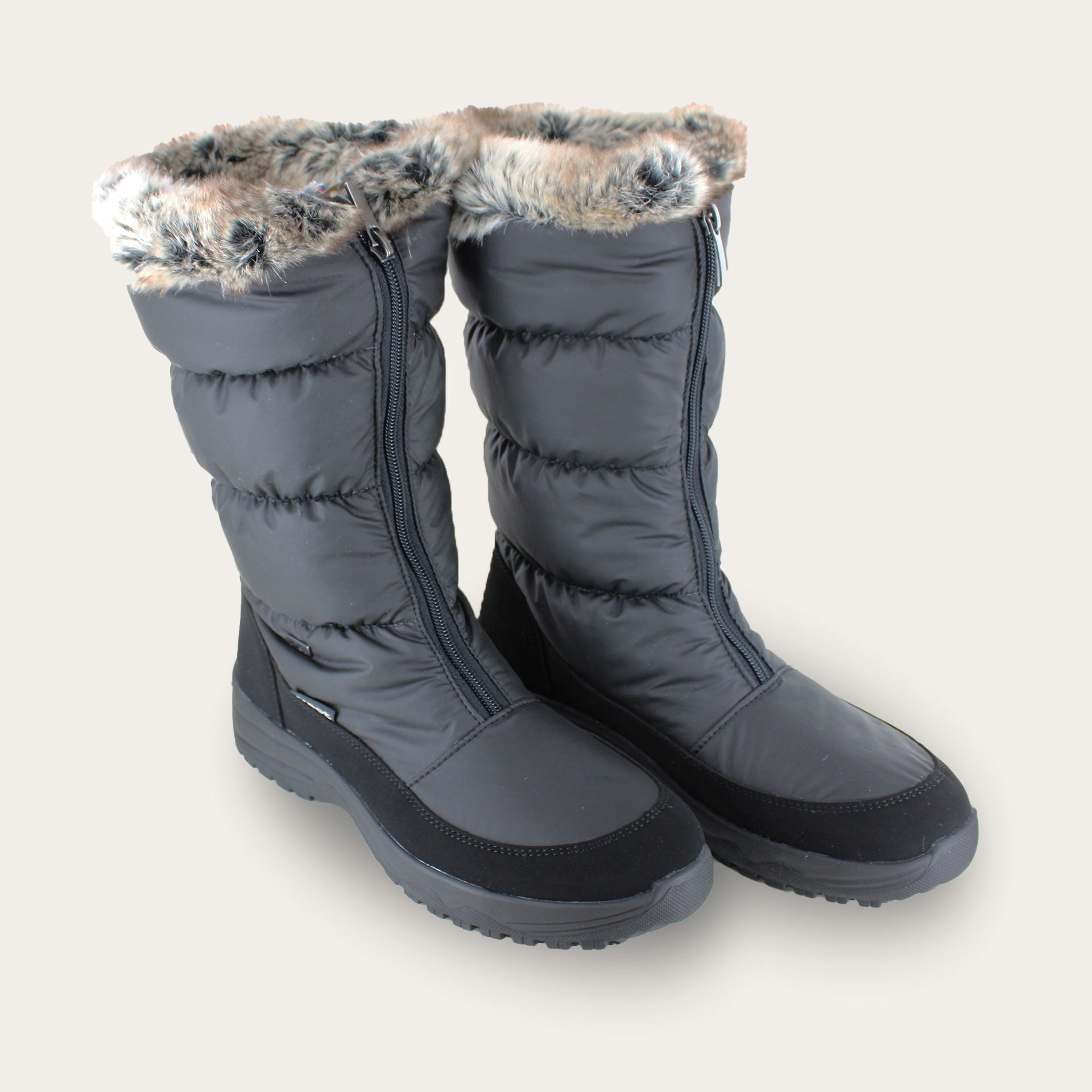 Snow Boots for Women - Waterproof Winter Boots with Warm Fleece Lining - Non-Slip Rubber Sole - Perfect for Snowy Weather, Hiking & Outdoor Activities